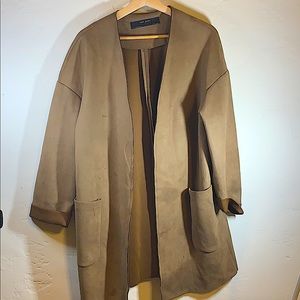 Brown dress up coat